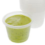 1 Oz. Poly Translucent Portion Cups with Sauce