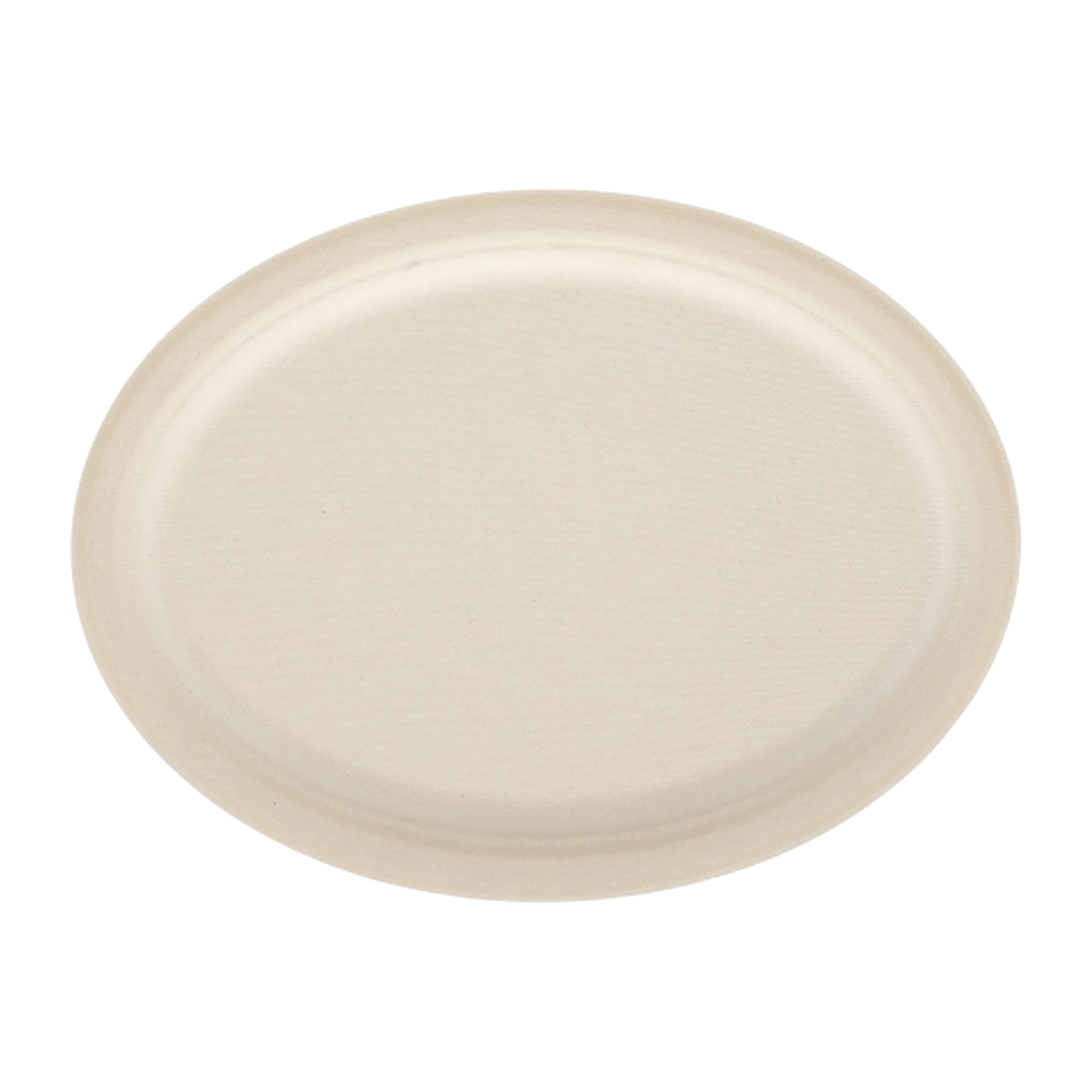 No PFAS added 12.5" x 10" Large Heavy Fiber Platter bottom view