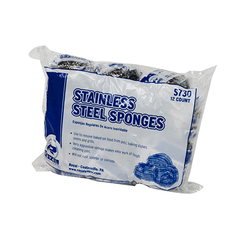 Regular 35g Stainless Steel Sponges, 12 & 72