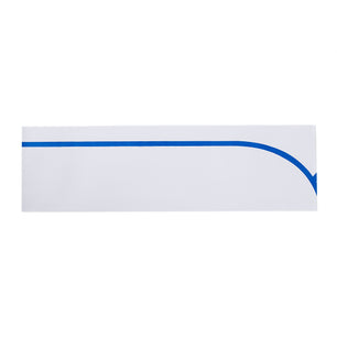 flat Blue Stripe Classy Cap