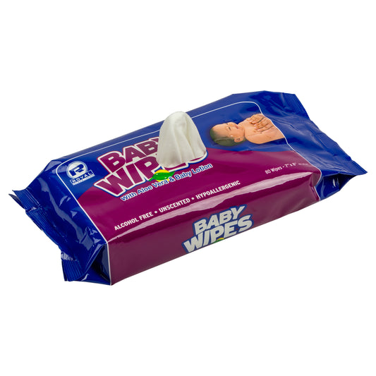 Unscented Baby Wipes Refill with one being pulled out