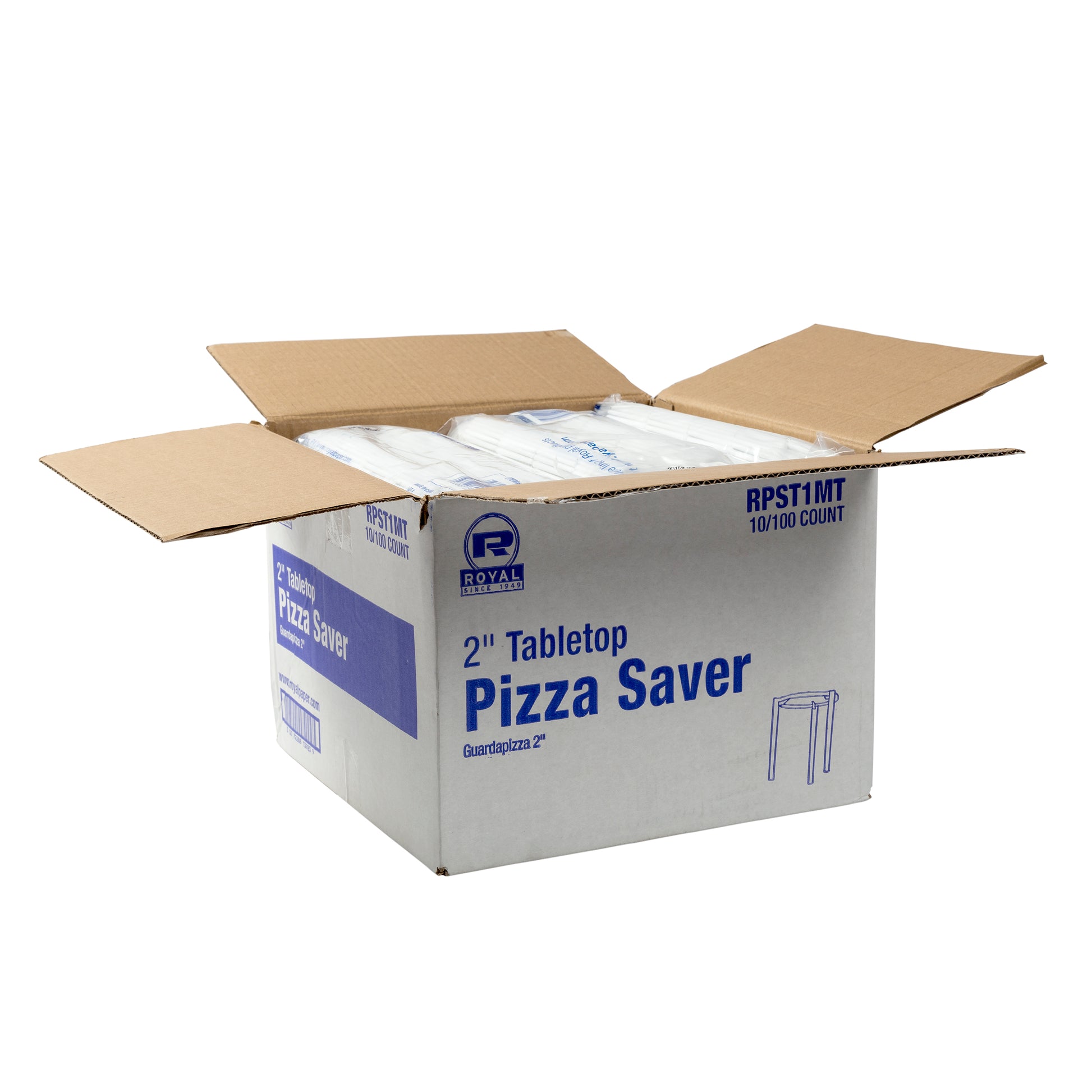 open case of 2" Tabletop Pizza Savers