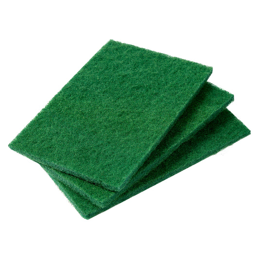 Green 6" x 9" Heavy Duty Scouring Pads