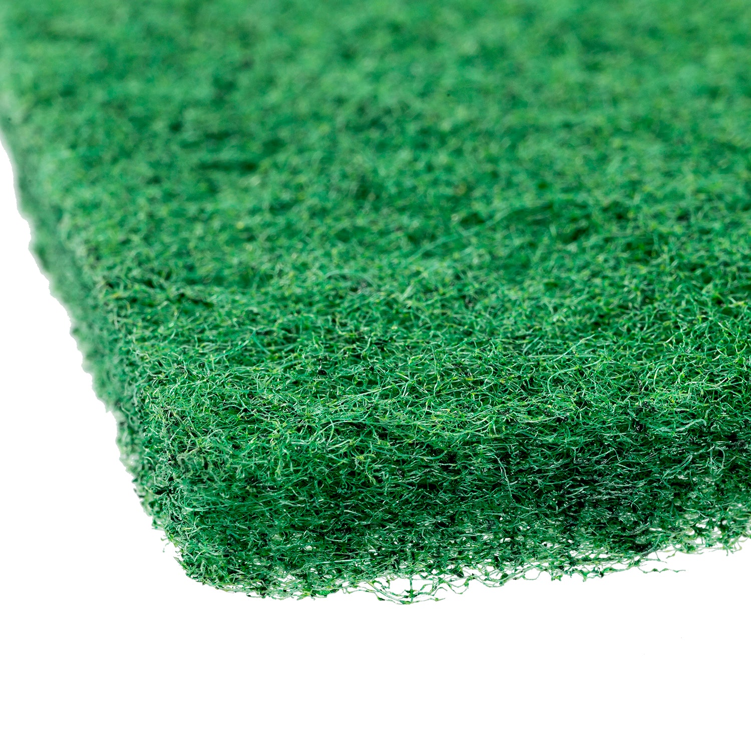 Green 6" x 9" Heavy Duty Scouring Pad - Detail