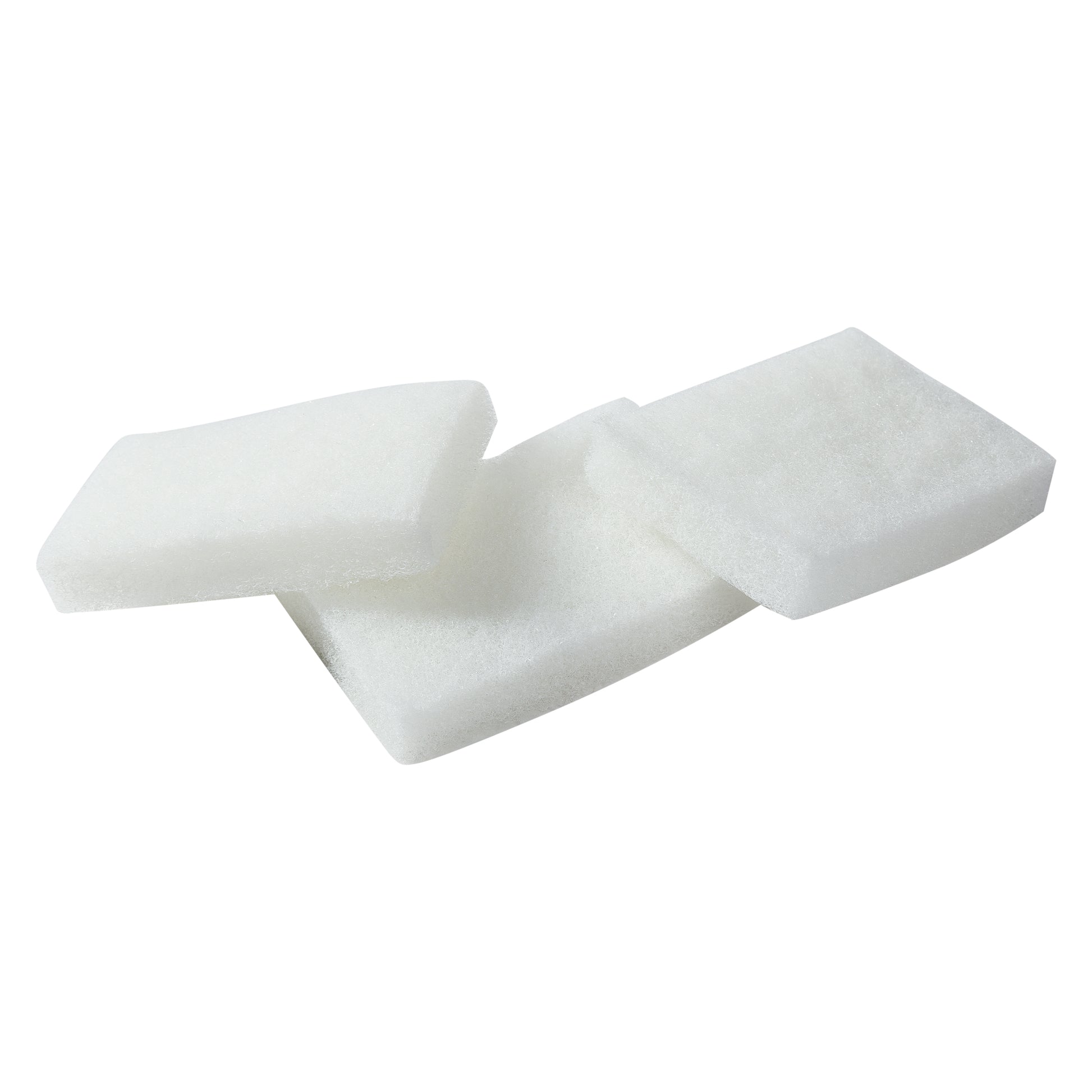 multiple 3.5" x 5" White Fine Scouring Pads
