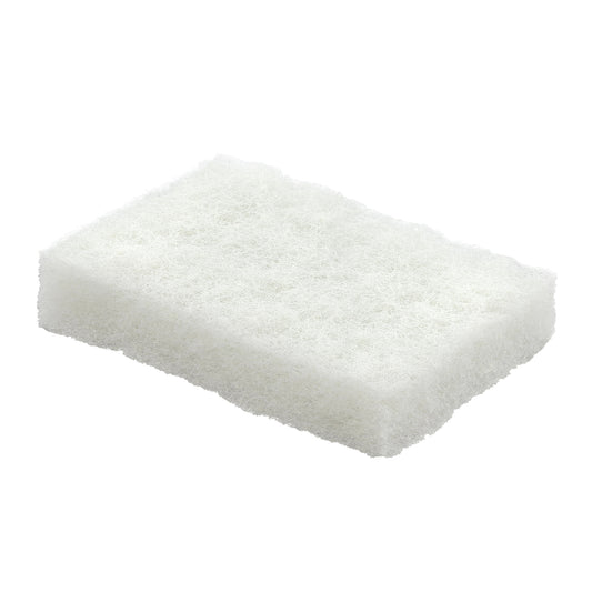 3.5" x 5" White Fine Scouring Pad