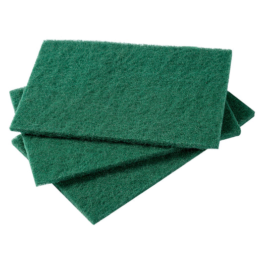 Green 6" x 9" Medium Duty Scouring Pads