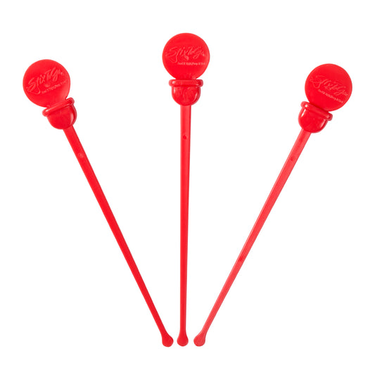 4.75" Red Stir Stix Plugs