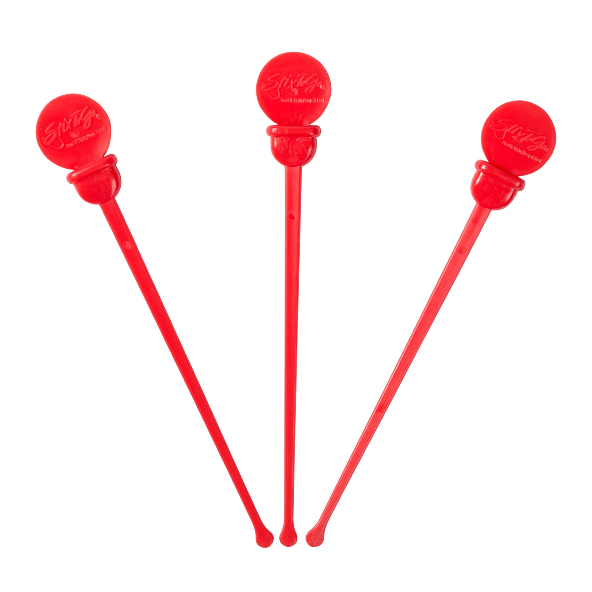 4.75" Red Stir Stix Plugs