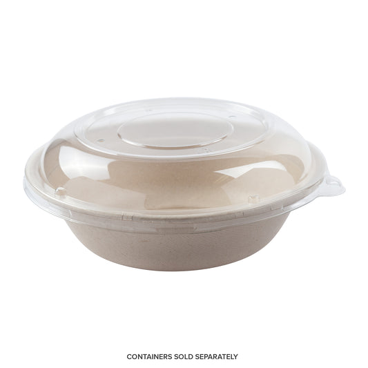 PET Lid for 32 oz. Tan Bowl - Bowl Sold Separately