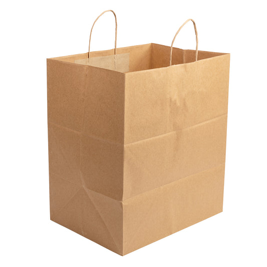 14" x 10" x 15.75" Twisted Handle Kraft Paper Bag