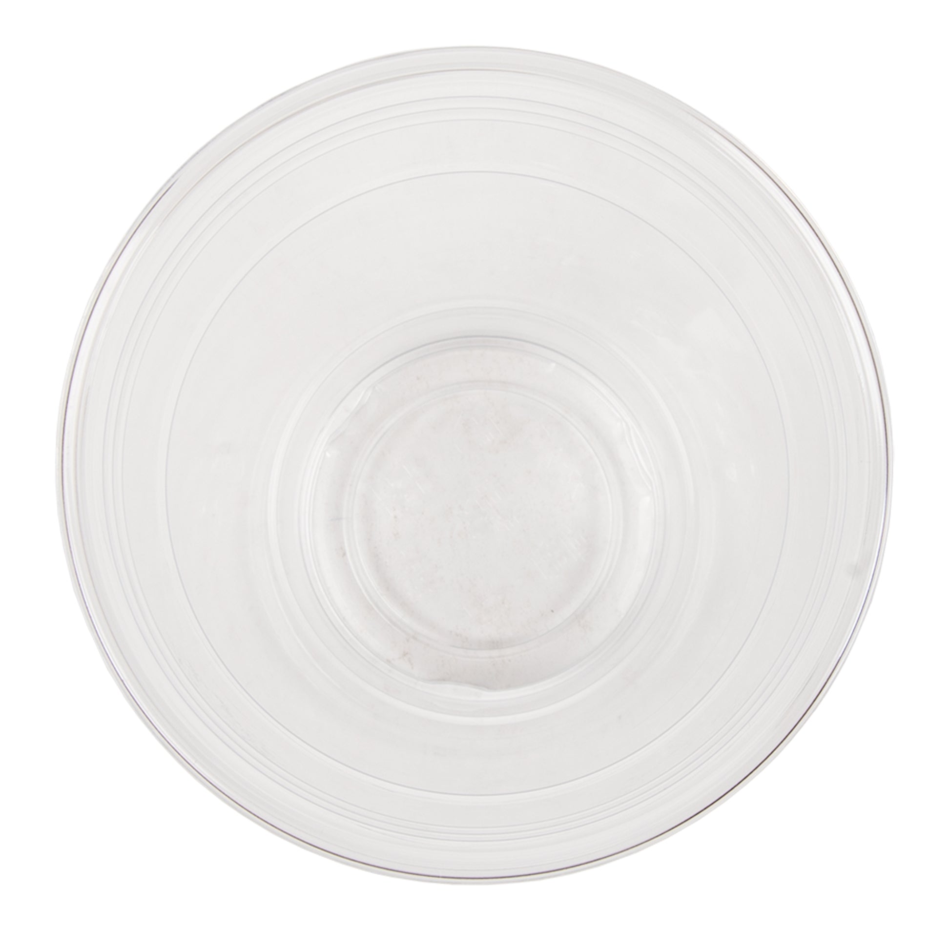 24 oz. Clear PET Cup top view