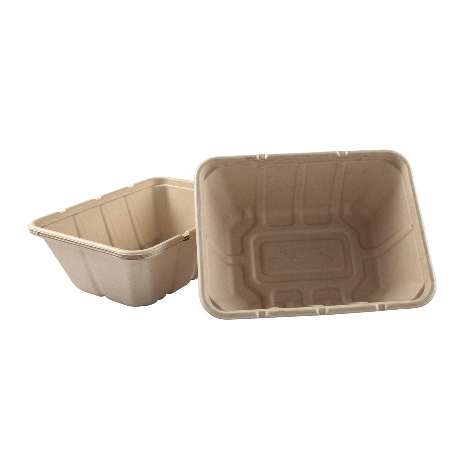 No PFAS added 7 x 9 x 3.125" Deep Tan Tub, Case of 200