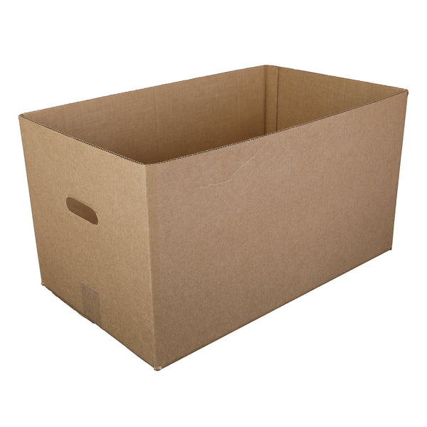 Kraft 22 x 13 x 12-1/2 Corrugated Handle Carry Out Box, Case of 25 –  CiboWares