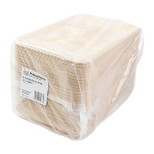 plastic sleeve of No PFAS added 6 Compartment Tray