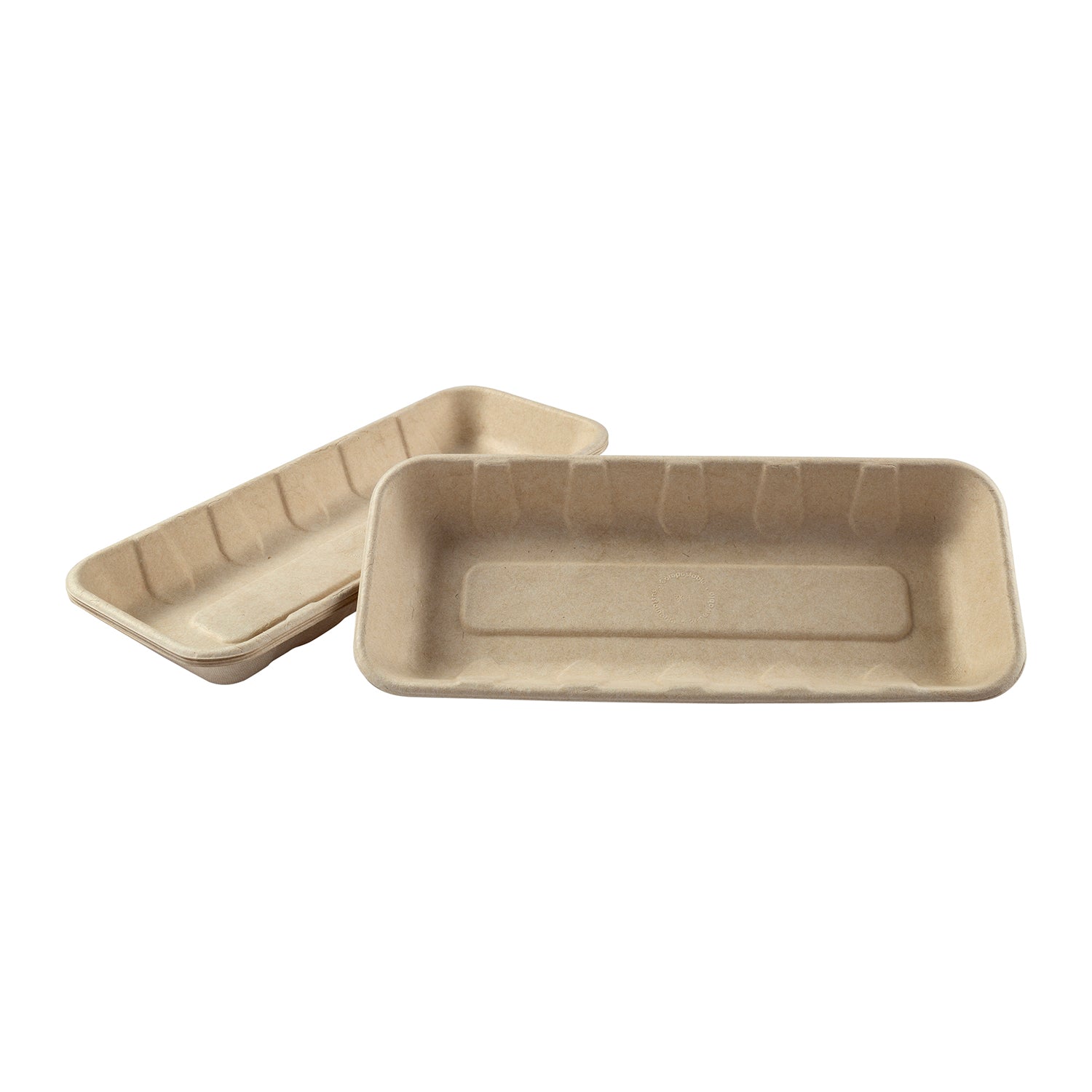10 x 4.25 x 1" Molded Fiber Mini Trays