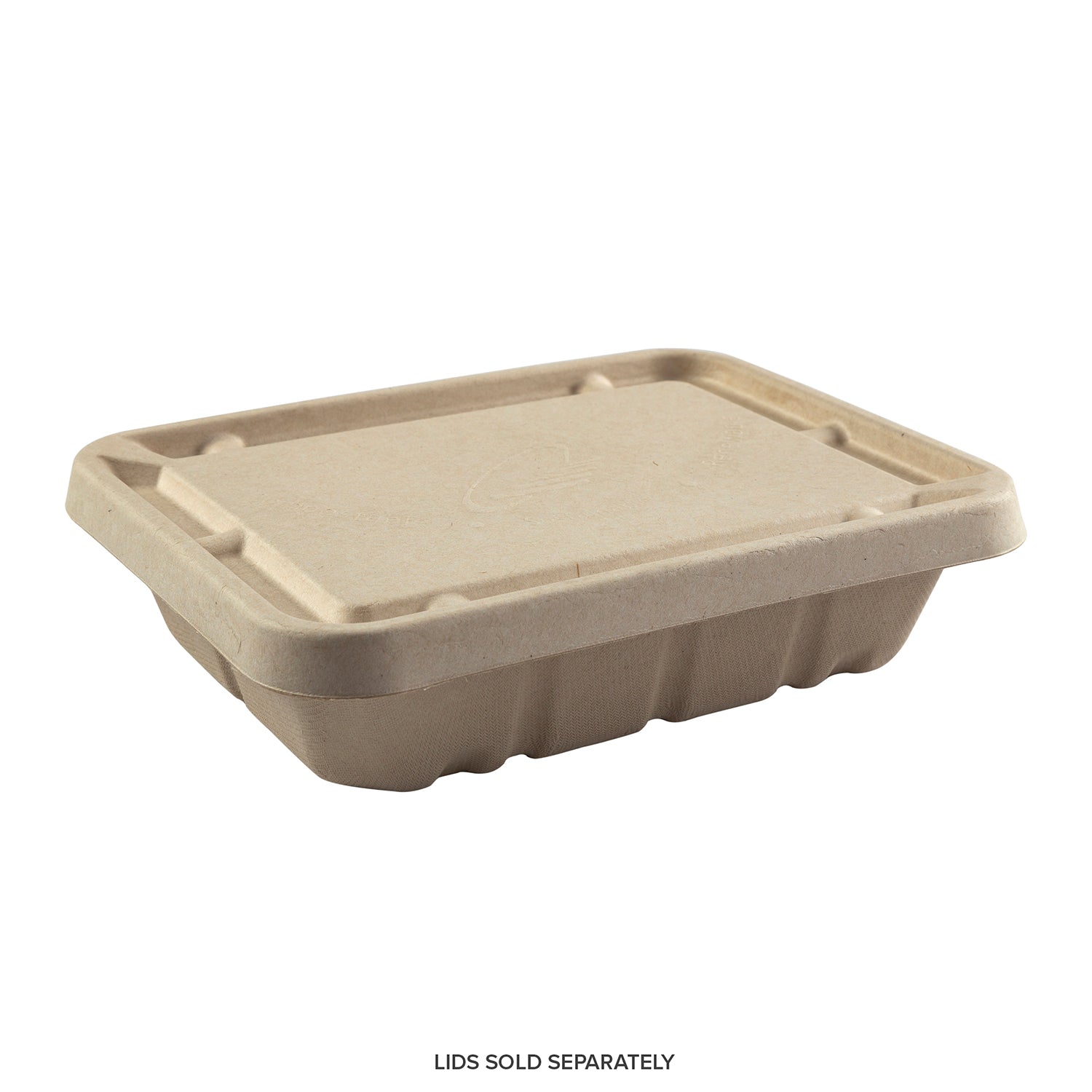 No PFAS added 7 x 9 x 2.25" Shallow Tan Tub, Case of 200
