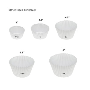Baking Cup Size Options