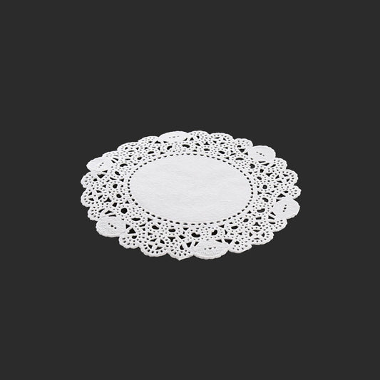 4" Disposable Paper Lace Doilie