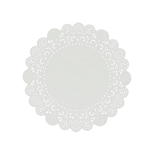 8" Disposable Paper Lace Doilie