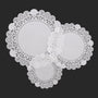 Group of Disposable Paper Lace Doilies