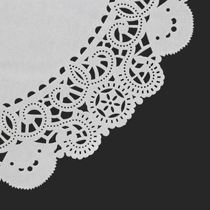 Disposable Paper Lace Doilie - Detail