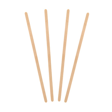 Wood Stir Sticks for Coffee, Hot Beverages, Eco-Friendly, 7