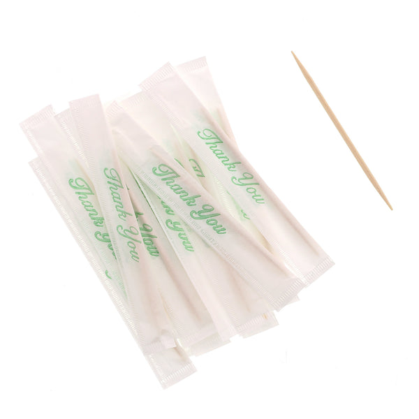 Mint Individual Paper Wrapped Toothpicks