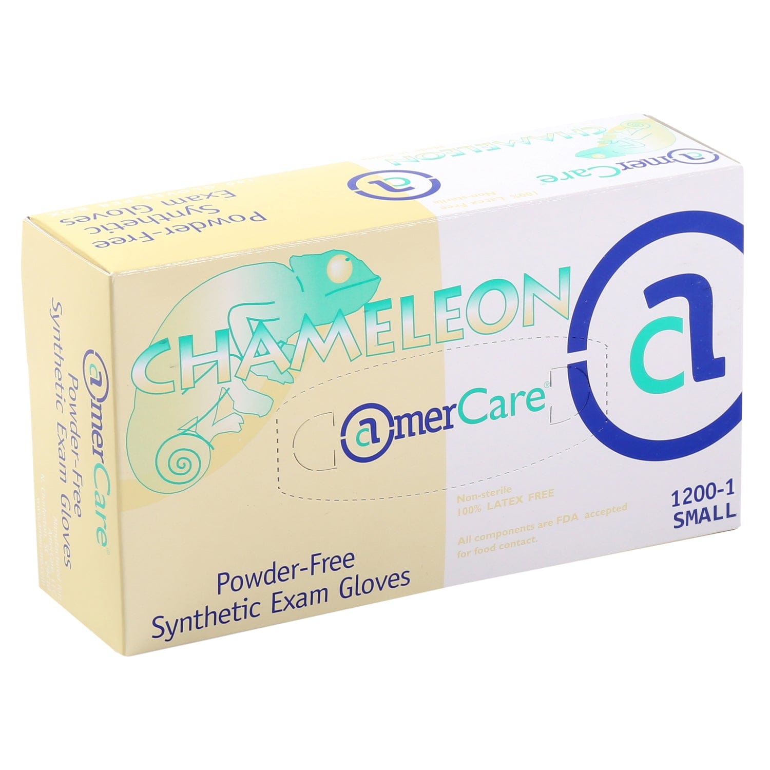 AmerCareRoyal Back of the House/Gloves/Vinyl Gloves Exam Grade Powder-Free Synthetic Chameleon Gloves (S-XL), Case of 1,000