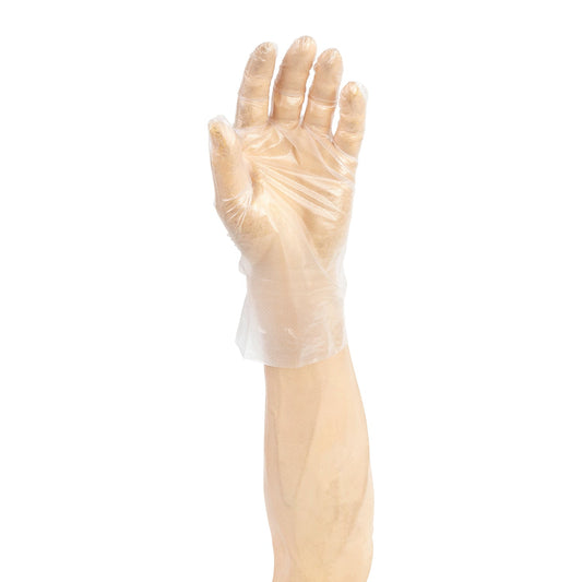 AmerCareRoyal Back of the House/Gloves/Poly Gloves Powder-Free Awear Eco-Friendly Hybrid 3.0 Gloves, Case of 1,000