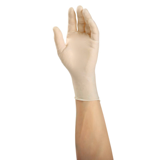 AmerCareRoyal Back of the House/Gloves/Latex Gloves Powder-Free Latex Verge Gloves (S-XL), Case of 1,000