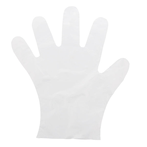 AmerCareRoyal Back of the House/Gloves/Poly Gloves Powder-Free Poly Foodguard Embossed HDPE Gloves (S-XL), Case of 10,000