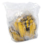 AmerCareRoyal Back of the House/Gloves/Latex Gloves Powder-Free Latex Household Neptune Yellow Flock Lined Gloves (S-XL), Case of 240
