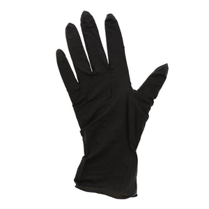 AmerCareRoyal Back of the House/Gloves/Nitrile Gloves Powder-Free Nitrile Black Rhino Gloves (S-XXL), Case of 1,000 (XXL: 900)
