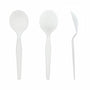 AmerCareRoyal Take-Out/Dine-In/Disposable Cutlery And Utensils/Disposable Cutlery/Disposable Spoons Medium Heavy White Polystyrene Soup Spoons, Case of 1,000