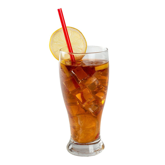 AmerCareRoyal Take-Out/Dine-In/Disposable Beverage Supplies/Straws 9" Giant Red Paper Wrapped Straws, Case of 3,000