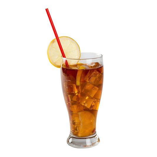 CiboWares Take-Out/Dine-In/Disposable Beverage Supplies/Straws 10.25" Jumbo Red Paper Wrapped Straws, Case of 2,000