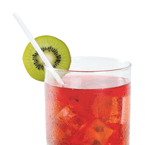 AmerCareRoyal Take-Out/Dine-In/Disposable Beverage Supplies/Sip Straws and Stirrers Milk Slim White Paper Wrapped Sipsters, Case of 12,000