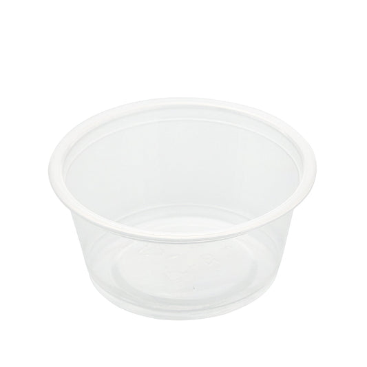AmerCareRoyal Take-Out/Dine-In/Take-Out Containers/Portion Cups And Lids 2 oz. Poly Translucent Portion Cups, Case of 2,500