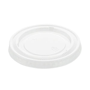 AmerCareRoyal Take-Out/Dine-In/Take-Out Containers/Portion Cups And Lids 3.25/4/5.5 oz. PET Clear Portion Cup Lids, Case of 2,500