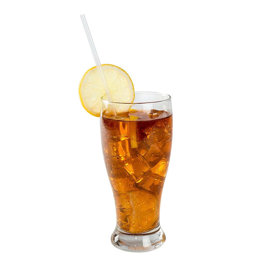 AmerCareRoyal Take-Out/Dine-In/Disposable Beverage Supplies/Straws 10.25" Jumbo Clear Paper Wrapped Straws, Case of 6,000