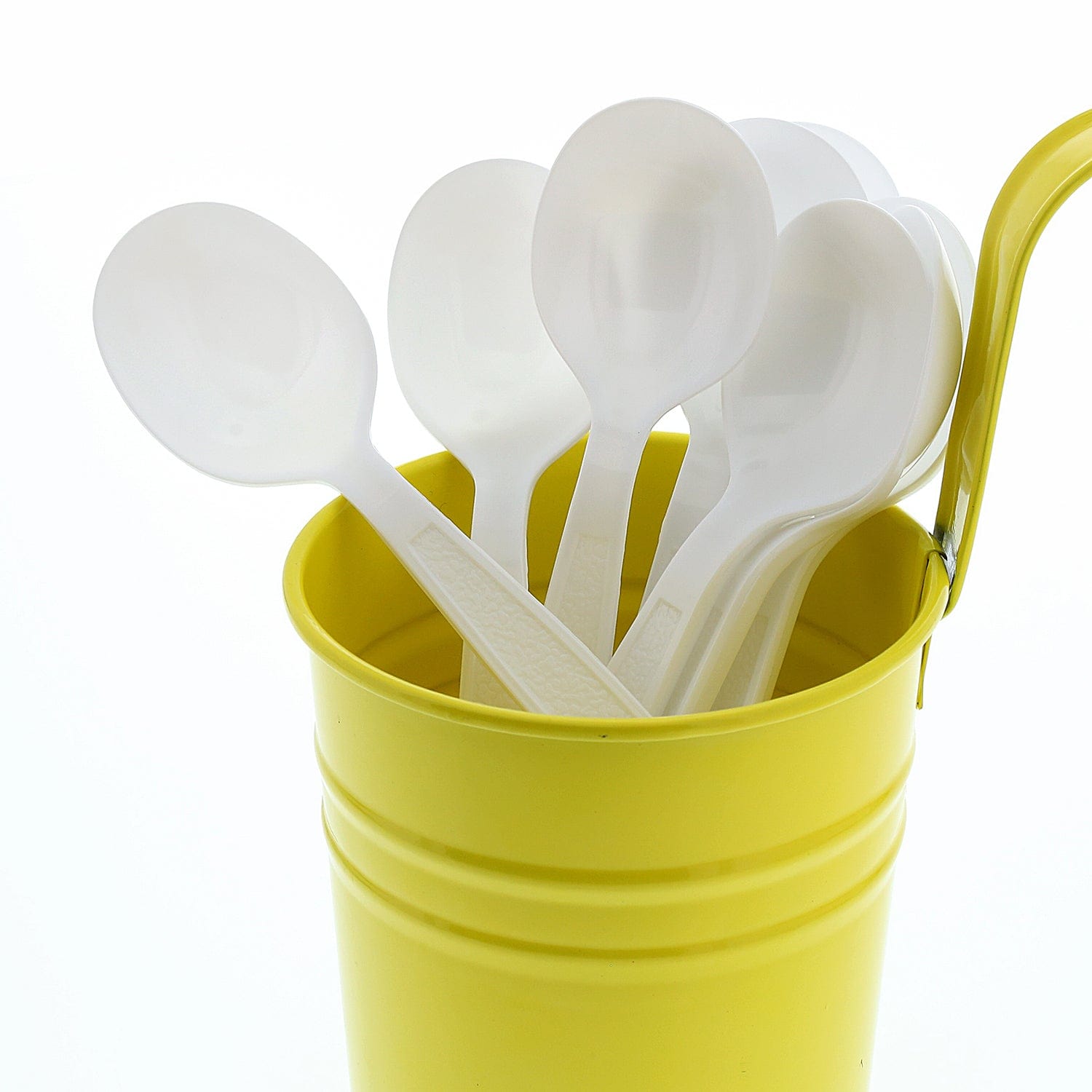 AmerCareRoyal Take-Out/Dine-In/Disposable Cutlery And Utensils/Disposable Cutlery/Disposable Spoons Heavy White Polystyrene Soup Spoons, Case of 1,000