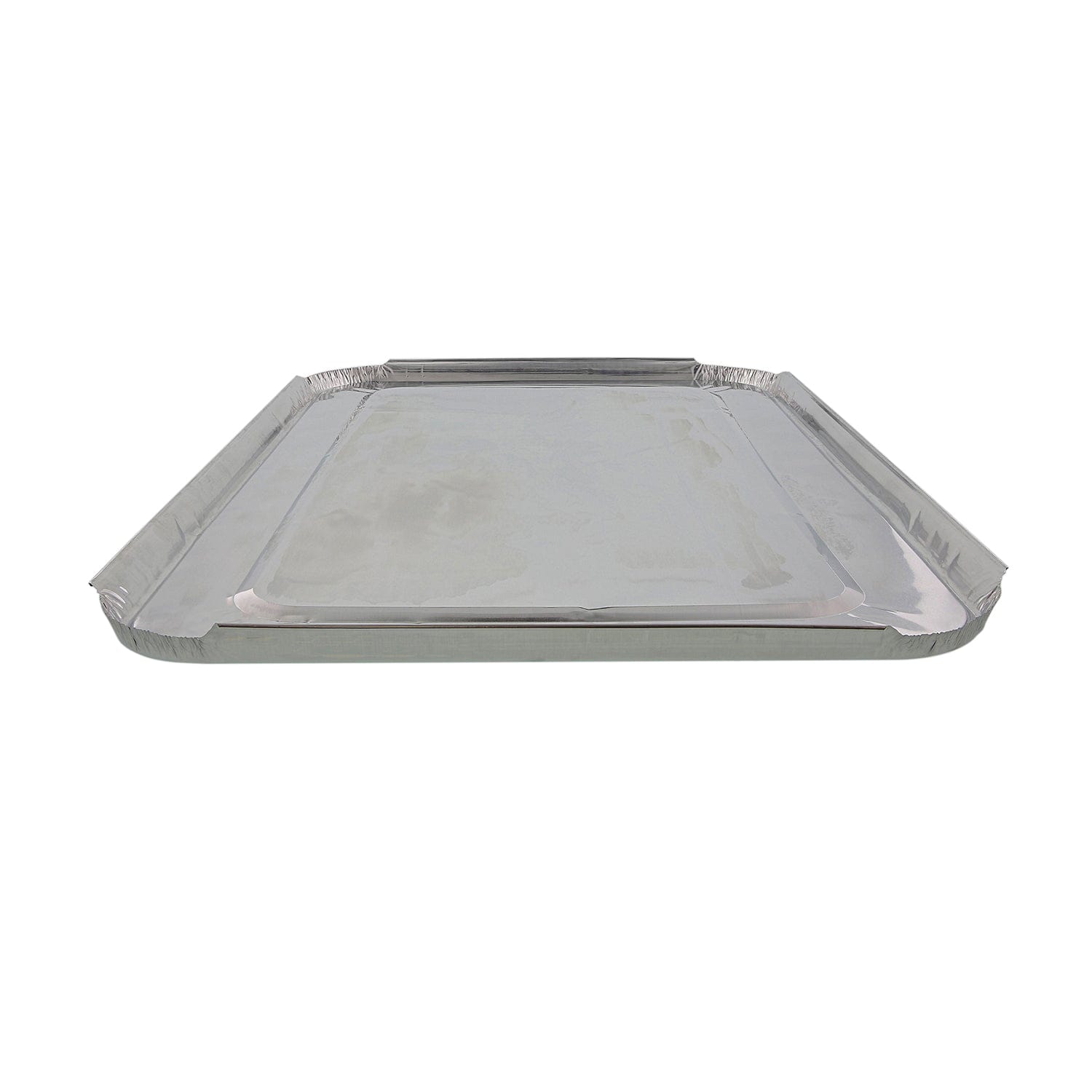 AmerCareRoyal Take-Out/Dine-In/Take Out Packaging/Carryout Containers and Trays Foil Lid For Full Size Steam Foil Pans, Case of 50
