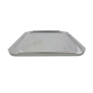 AmerCareRoyal Take-Out/Dine-In/Take Out Packaging/Carryout Containers and Trays Foil Lid For Full Size Steam Foil Pans, Case of 50