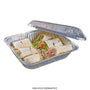 AmerCareRoyal Take-Out/Dine-In/Take Out Packaging/Carryout Containers and Trays Foil Lid For Half Steam Foil Pans, Case of 100