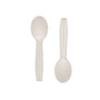 CiboWares.com Take-Out/Dine-In/Disposable Cutlery And Utensils/Disposable Cutlery/Disposable Spoons White Plastic Taster Spoon, 100 to 3,000