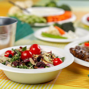 CiboWares.com Take-Out/Dine-In/Disposable Tableware/Disposable Bowls 16 oz. Heavy Molded Fiber Bowls, Case of 1,000