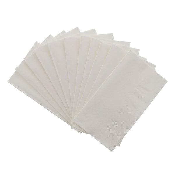 CiboWares.com Take-Out/Dine-In/Napkins and Accessories/Napkins Case of 1,000 White Dinner Napkins, 125 & 1,000