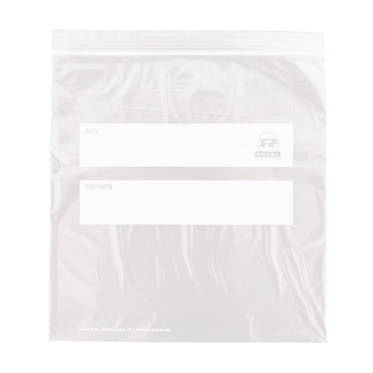 CiboWares.com Take-Out/Dine-In/Disposable Bags/Zip Bags 10.5" x 11" Double Zipper Gallon Bags, Pack of 250