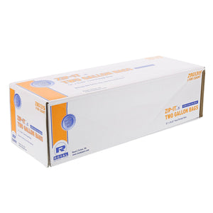 CiboWares.com Take-Out/Dine-In/Disposable Bags/Zip Bags Double Zipper Two Gallon Bags, Box of 100